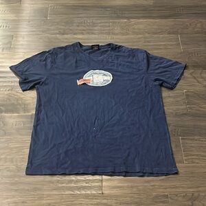 Polo Ralph Lauren Manufacturers Trade Mark Vintage T Shirt USA Fabric Mens Large
